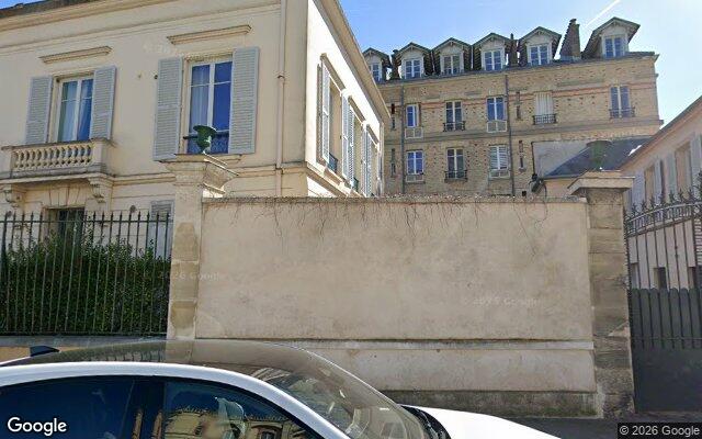 Façade : 6 rue Thiers, Saint-Germain-en-Laye