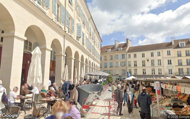 Façade : 6 place du Marché Neuf, Saint-Germain-en-Laye
