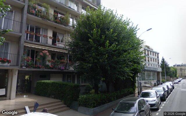 Façade : 18 rue d'Hennemont, Saint-Germain-en-Laye